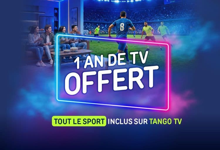 1 an de TV offert